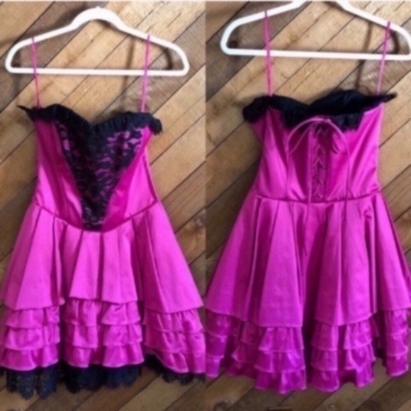 Betsey Johnson Dresses & Skirts - Vintage Betsey Johnson hot pink party dress